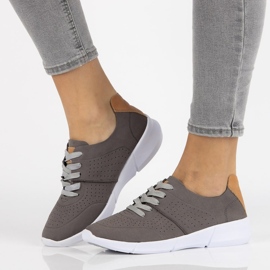 Filippo DP067 / 18 Gr grå skor 2