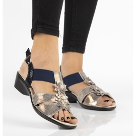 Filippo DS062 / 18 Co Kopparsandaler marinblå mångfärgad 1