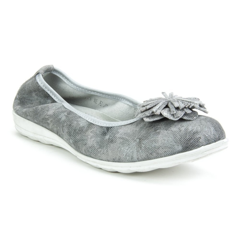 Filippo DP025 / 18 Be Fl Beige Blommor grå 1