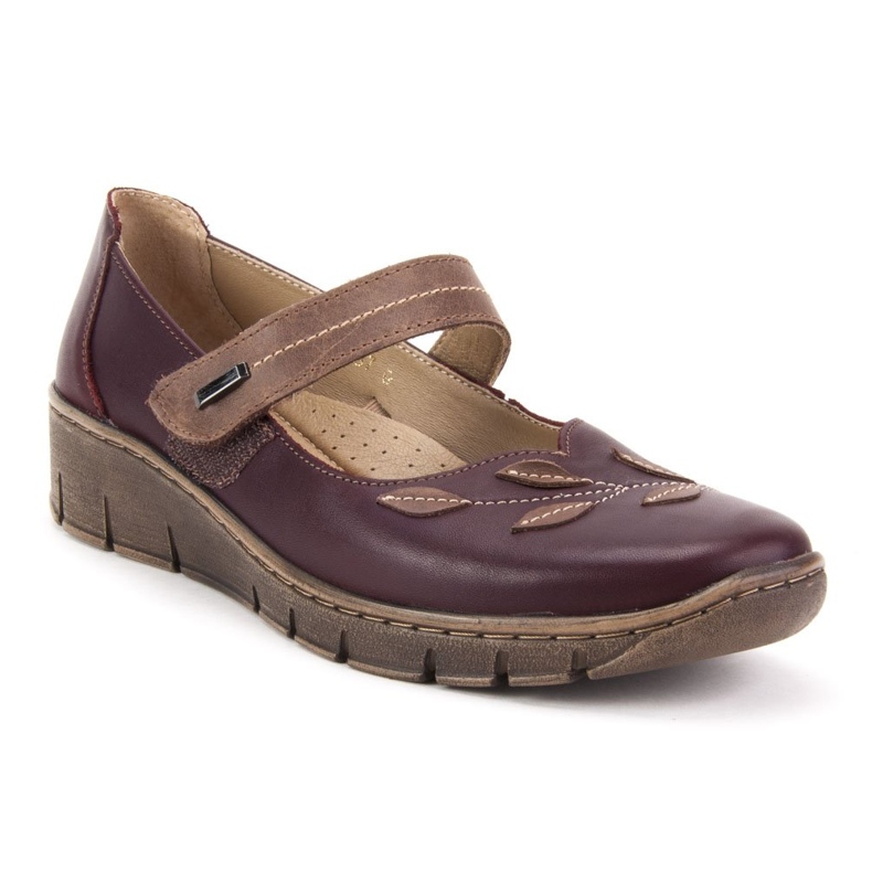 Filippo 341 skor C. Cherry röd 1