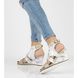 Filippo DS175 / 18 Sl silver sandaler grå mångfärgad 1