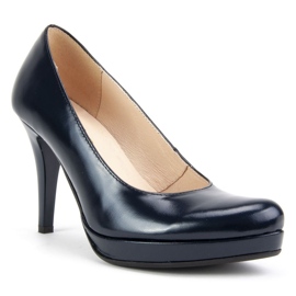 Filippo 747 Marinblå pumpar 1