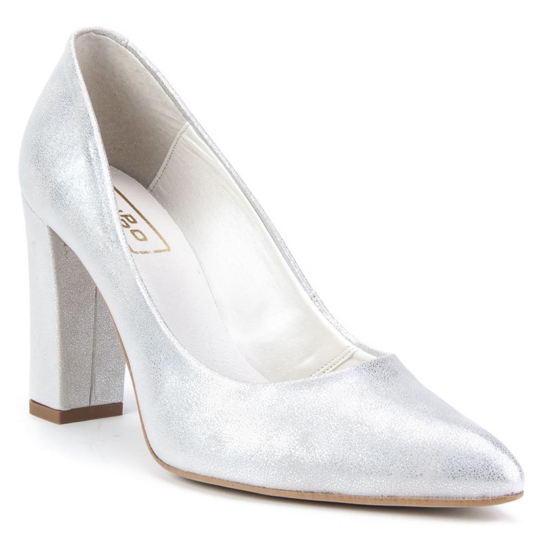 Pumpar Filippo 2571 Dubai silver 1