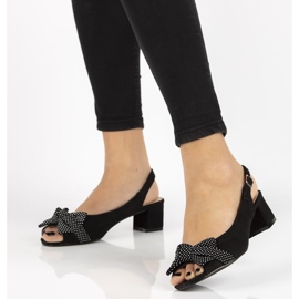 Filippo DS788 / 19 Bk svarta sandaler 2