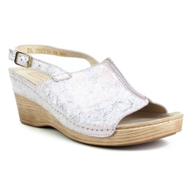 Filippo sandaler 2216-160-01-1 Grå figa vit rosa 1