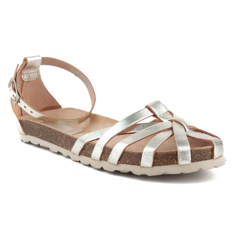 Filippo Villa-011 Cristal Platino sandaler silver- 1