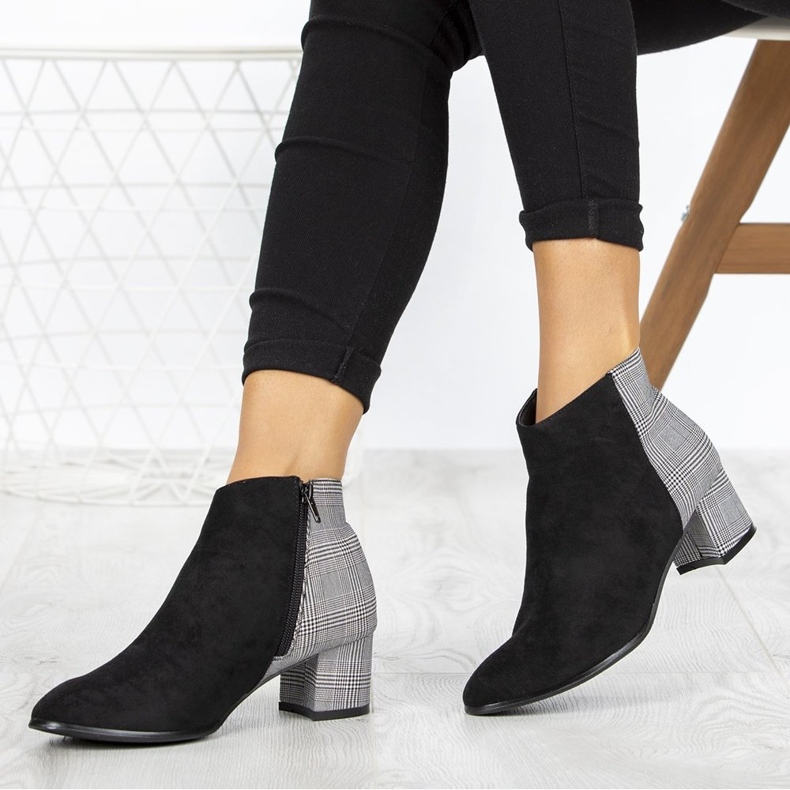 Svart och grå Filippo DBT936 / 19 Bk Gr stövlar 1