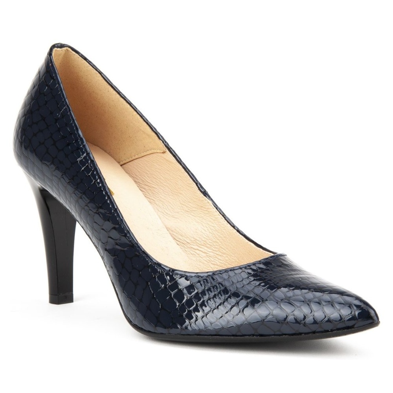 Skyttlar Filippo F155 Granat Crocodile marinblå 1