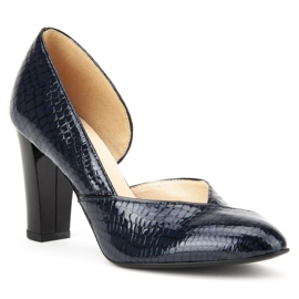 Skyttlar Filippo F280 Granat Crocodile marinblå 1