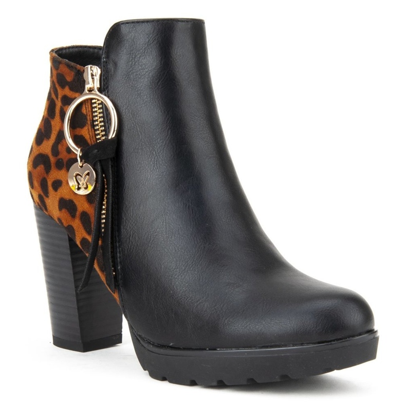 Filippo DBT1007 / 19 Bk Br Svart Bruna stövlar 1