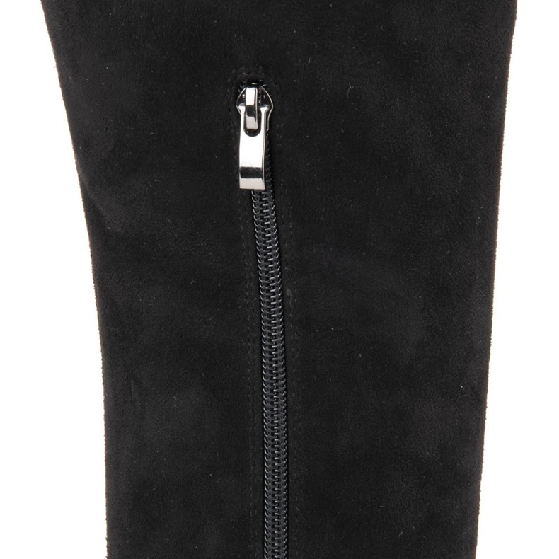 Filippo DKZ1029 / 19 Bk Svarta stövlar silver- grå 1