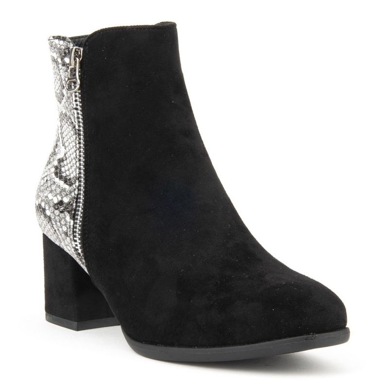 Filippo DBT977 / 19 Bk Gr Svart Grå stövlar 1