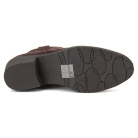 Mörkbruna Filippo DBT1046 / 19 Dbr stövlar beige 1