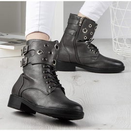 Filippo DBT1015 / 19 Gr Grå stövlar 2