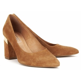 Filippo 1503 Kork pumpar brun 2