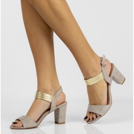 Filippo DS817 / 20 Gr Grå sandaler 1