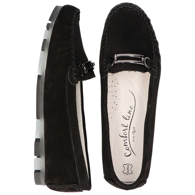 Filippo DP1202 / 20 Bk svarta skor 1