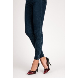 Belle Women Lackade ombre klackar svart 2