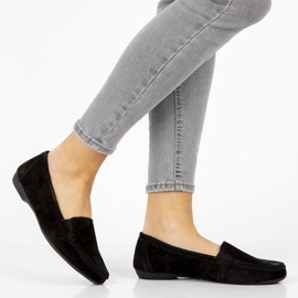 Lädermockasiner Filippo DP644 / 20 Bk svart 1