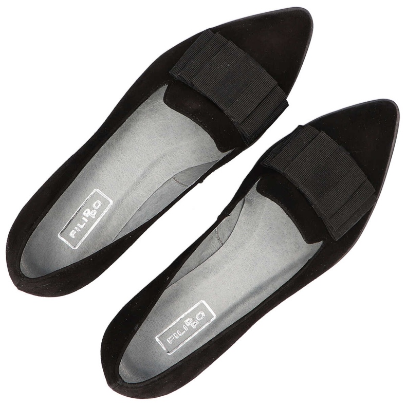 Filippo 1344 svarta mockaskor 1