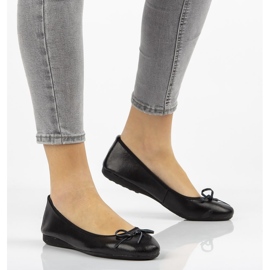 Läderballerinor Filippo DP038 / 20 Bk svart 2