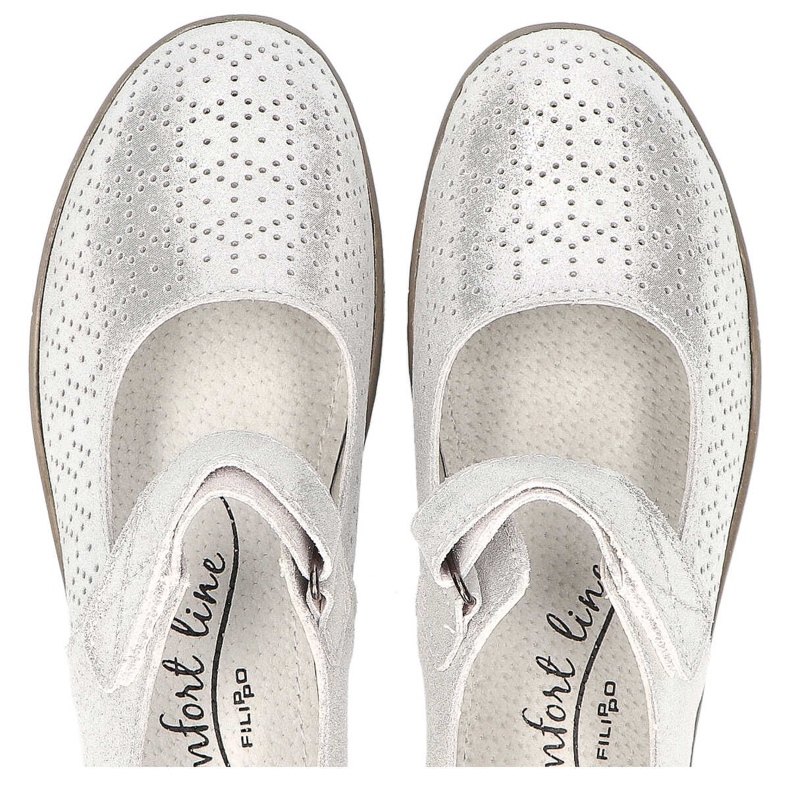 Filippo DP1319 / 20 Si Silver skor silver- grå 1