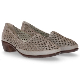 Läderskor Filippo DP748 / 20 Gr grå 2