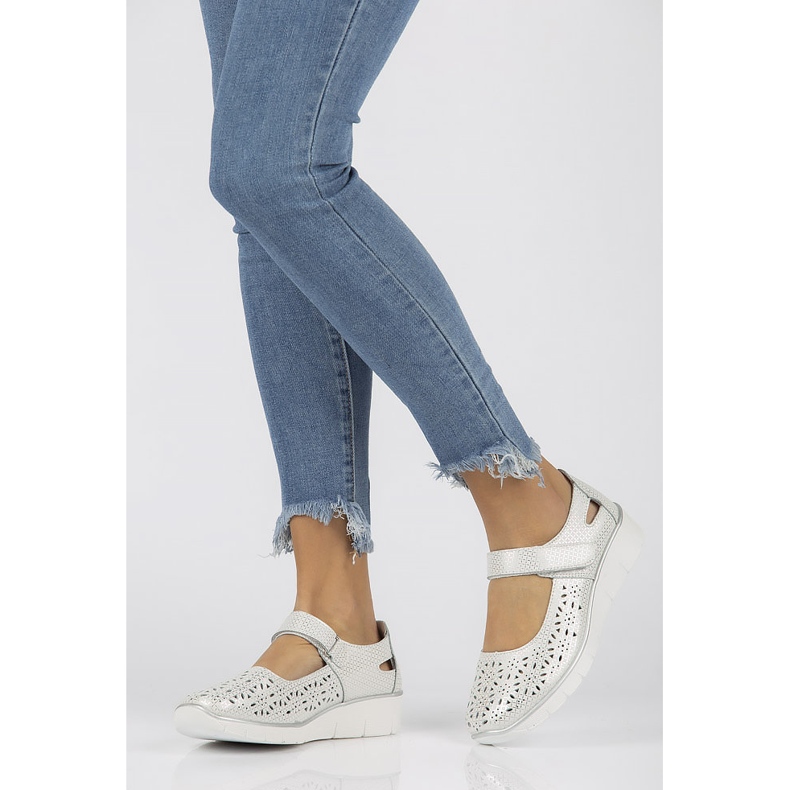 Filippo DP640 / 20 Wh Vita låga skor 1