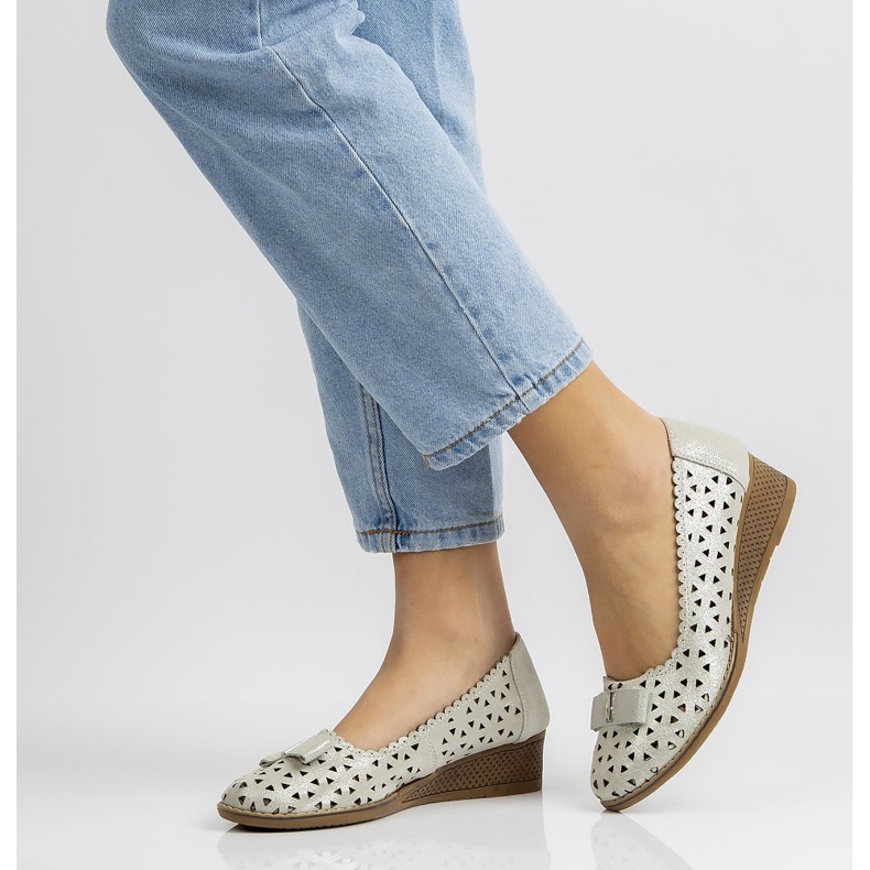 Läderskor Filippo DP752 / 20 Si silver 2