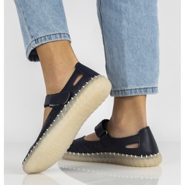 Läderskor Filippo DP1262 / 20 Nv marinblå 1