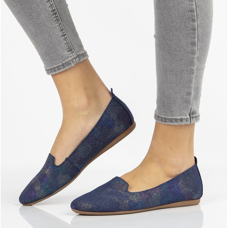 Läderherrar Filippo DP1274 / 20 Nv marinblå 1