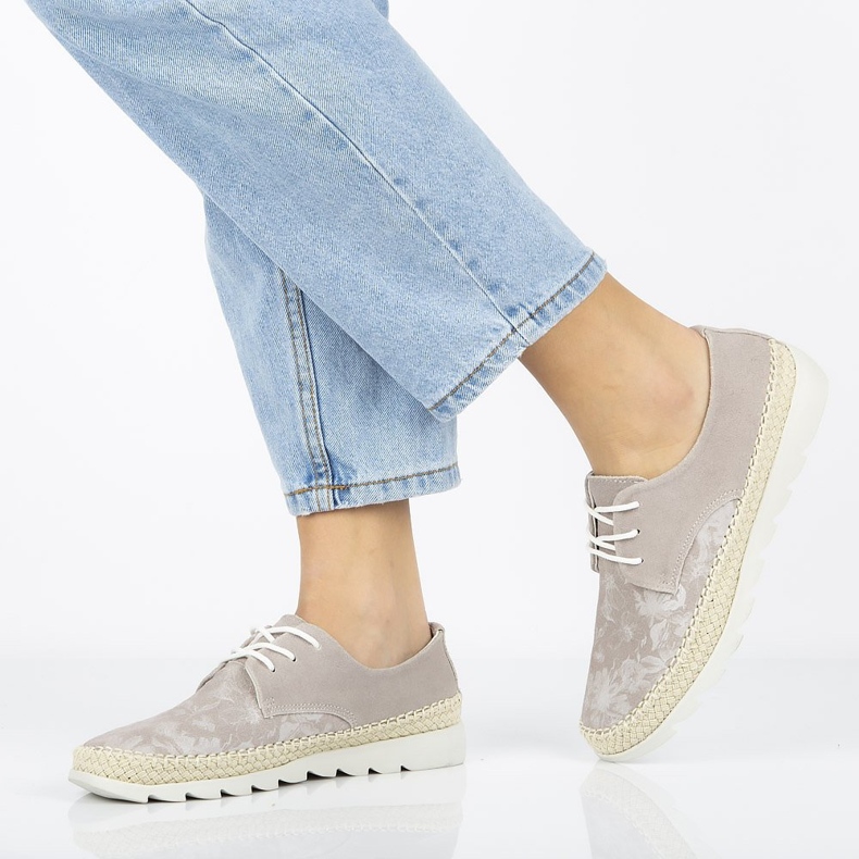 Läderskor Filippo DP701 / 20 Be beige 1