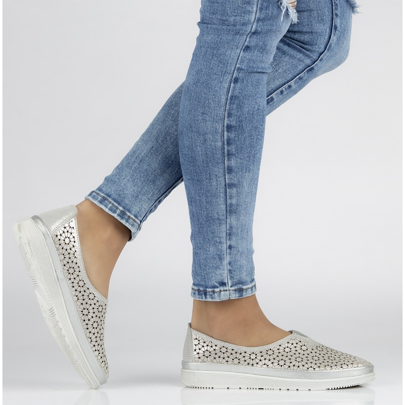 Filippo DP1400 / 20 Si Silver skor kaki grå grön 2