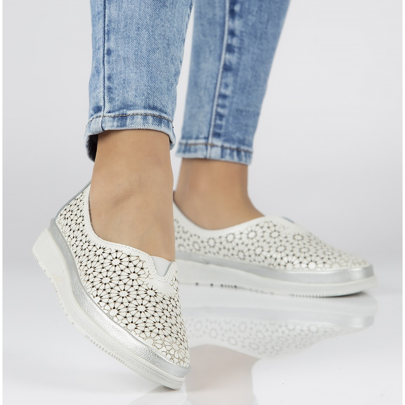 Filippo DP1400 / 20 Wh Vita låga skor kaki grön 1