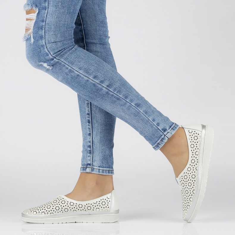 Filippo DP1400 / 20 Wh Vita låga skor kaki grön 2