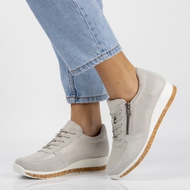 Läderskor Filippo DP1252 / 20 Gr grå 1