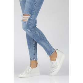 Filippo DP1398 / 20 Wh Vita låga skor 1