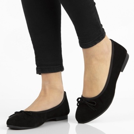 Läderballerinor Filippo DP1231 / 20 Bk svart 1