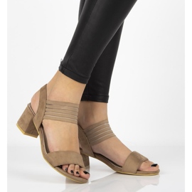 Filippo DS1289 / 20 Beżowe sandaler beige 1