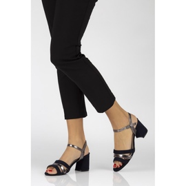 Filippo DS1284 / 20 Nv marinblå sandaler 1