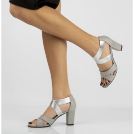 Filippo DS776 / 20 Si Silver sandaler silver- grå 1