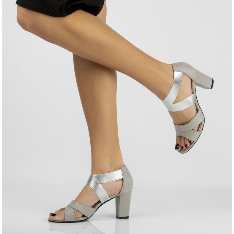 Filippo DS776 / 20 Si Silver sandaler silver- grå 1