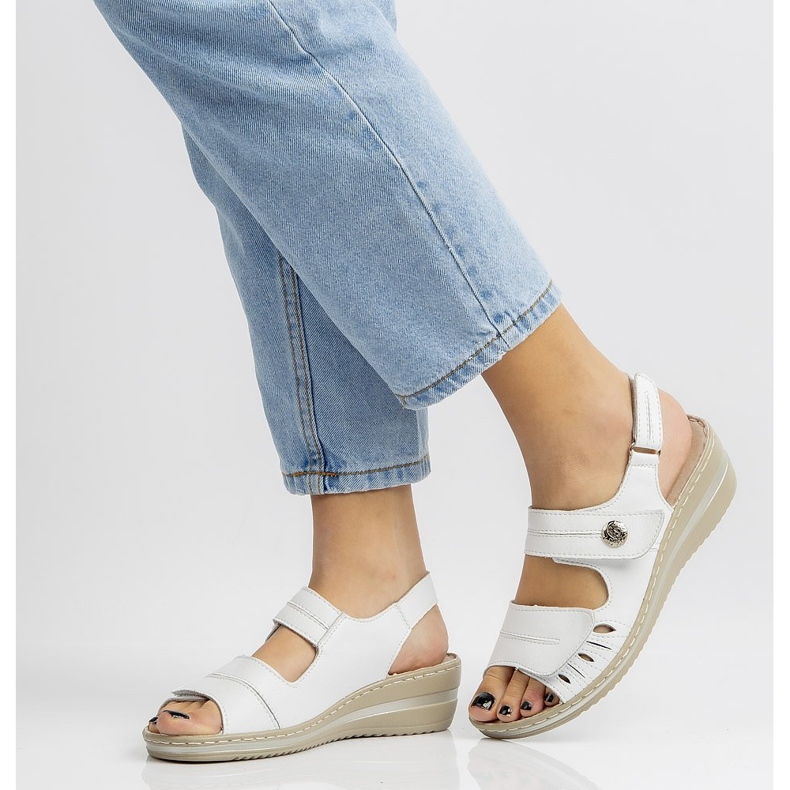 Filippo DS1402 / 20 Wh Vita sandaler 2