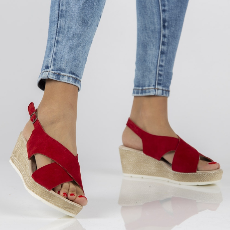 Filippo DS1331 / 20 Rd röda sandaler 2