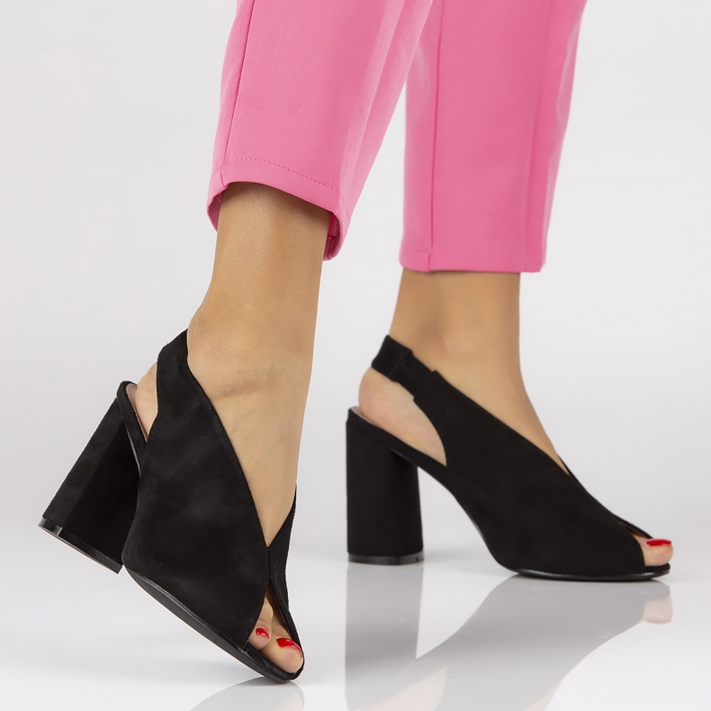 Filippo DS1292 / 20 Bk Svarta sandaler 1