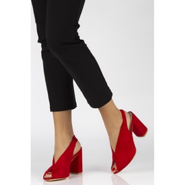 Filippo DS1292 / 20 Rd röda sandaler 1