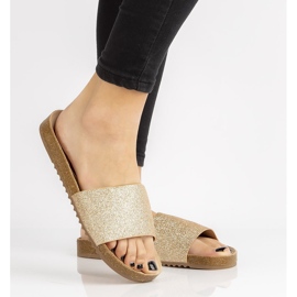 Filippo DK1373 / 20 Go Gold tofflor gyllene 2