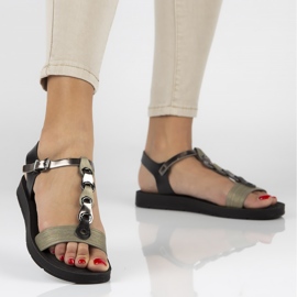 Filippo DS1300 / 20 Bk Svarta sandaler 1