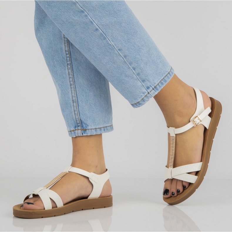 Filippo DS802 / 20 Wh Vita sandaler brun 1