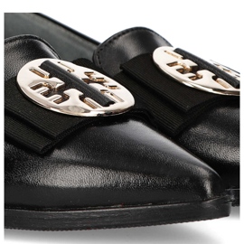 Skor Filippo 1344 Oro black grain svart 2